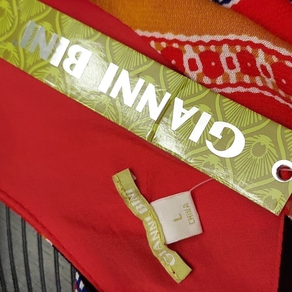 GIANNI BINI Jordan Tie Back Striped Vibrant Color Tank Top - Picture 12 of 13